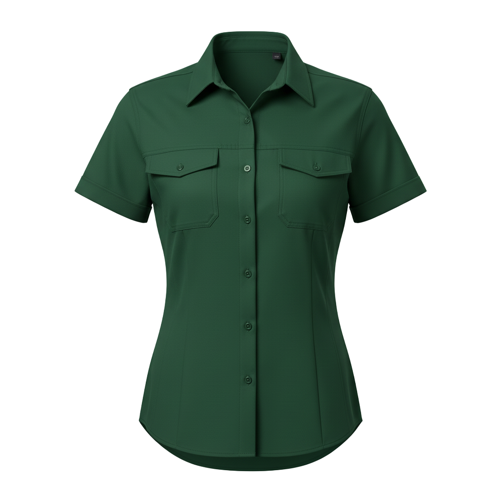 blusa verde mujer